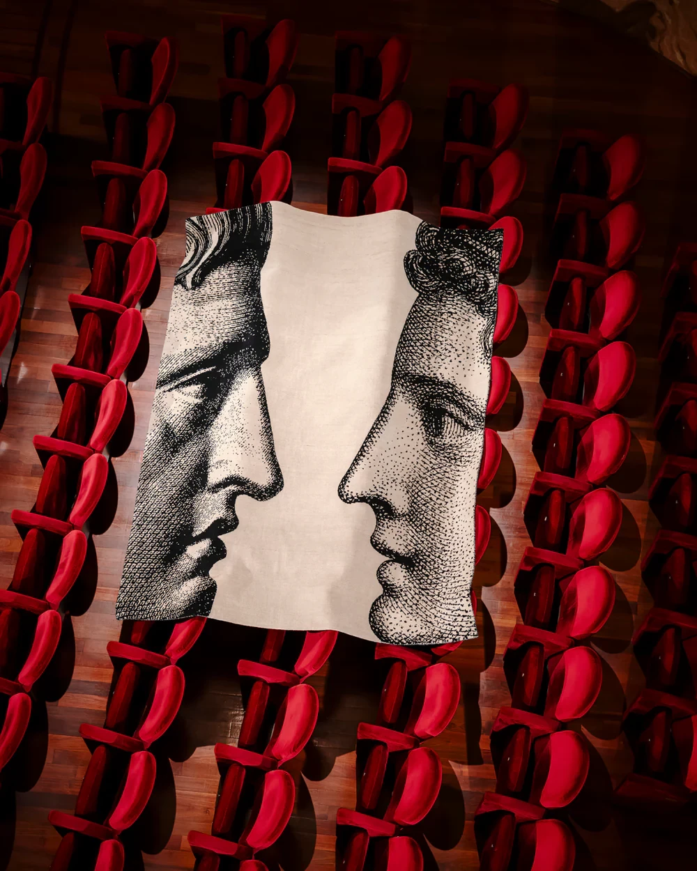 草間彌生藝術展區。