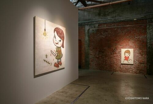 說好了在朦朧潮濕的那一天一起回嘉 —— 奈良美智在新港倉庫微光中的藝術返鄉